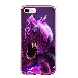 Чехол iPhone 7/8 матовый Bane, цвет: 3D-малиновый