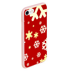 Чехол iPhone 7/8 матовый Snow, цвет: 3D-светло-розовый — фото 2