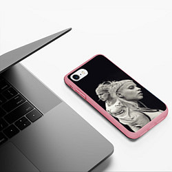 Чехол iPhone 7/8 матовый Die Antwoord: Black Girl, цвет: 3D-баблгам — фото 2