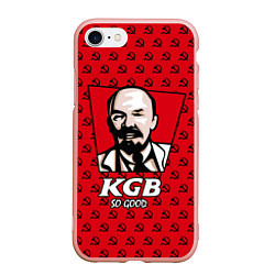 Чехол iPhone 7/8 матовый KGB: So Good, цвет: 3D-светло-розовый