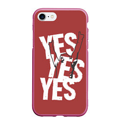 Чехол iPhone 7/8 матовый Bryan Danielson: Yes
