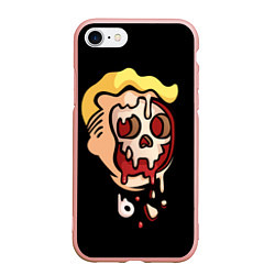 Чехол iPhone 7/8 матовый Vault boy: Kamikaze, цвет: 3D-светло-розовый