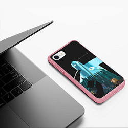 Чехол iPhone 7/8 матовый Half-Life City, цвет: 3D-баблгам — фото 2