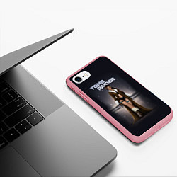 Чехол iPhone 7/8 матовый TOMB RAIDER, цвет: 3D-баблгам — фото 2