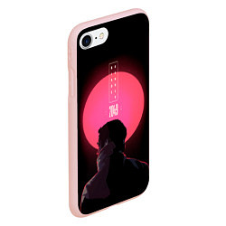 Чехол iPhone 7/8 матовый Blade Runner: Acid sun, цвет: 3D-светло-розовый — фото 2