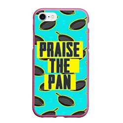 Чехол iPhone 7/8 матовый Praise The Pan