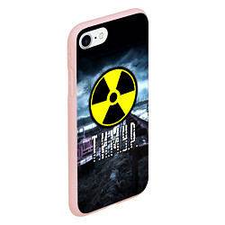 Чехол iPhone 7/8 матовый STALKER - ТИМУР, цвет: 3D-светло-розовый — фото 2