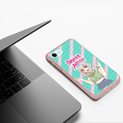 Чехол iPhone 7/8 матовый Пошлая Молли, цвет: 3D-светло-розовый — фото 2