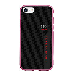 Чехол iPhone 7/8 матовый Toyota: Sport Line