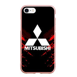 Чехол iPhone 7/8 матовый Mitsubishi: Red Anger