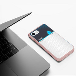Чехол iPhone 7/8 матовый Detroit: RK900, цвет: 3D-светло-розовый — фото 2