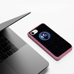 Чехол iPhone 7/8 матовый Magnus Bane, цвет: 3D-малиновый — фото 2