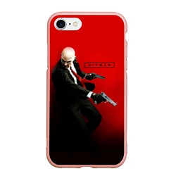 Чехол iPhone 7/8 матовый Hitman: Red Agent