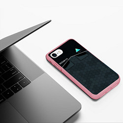 Чехол iPhone 7/8 матовый Detroit: Security, цвет: 3D-баблгам — фото 2