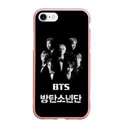 Чехол iPhone 7/8 матовый BTS Group