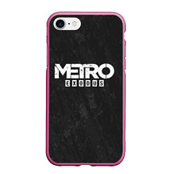 Чехол iPhone 7/8 матовый Metro Exodus: Space Grey