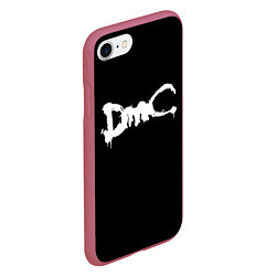 Чехол iPhone 7/8 матовый DMC, цвет: 3D-малиновый — фото 2