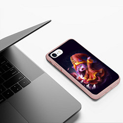 Чехол iPhone 7/8 матовый Lulu League of Legends, цвет: 3D-светло-розовый — фото 2