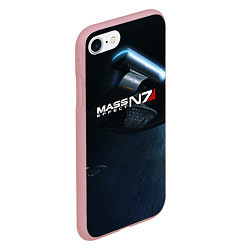 Чехол iPhone 7/8 матовый Mass Effect N7, цвет: 3D-баблгам — фото 2