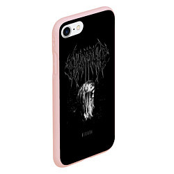 Чехол iPhone 7/8 матовый Ghostemane, цвет: 3D-светло-розовый — фото 2