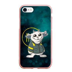 Чехол iPhone 7/8 матовый 21 Pilots - Chlorine Ned, цвет: 3D-светло-розовый