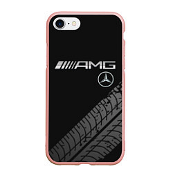 Чехол iPhone 7/8 матовый Mercedes AMG: Street Racing