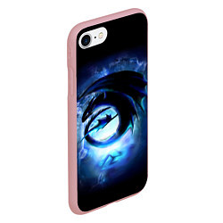 Чехол iPhone 7/8 матовый Night Fury, цвет: 3D-баблгам — фото 2
