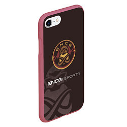 Чехол iPhone 7/8 матовый ENCE Esports, цвет: 3D-малиновый — фото 2