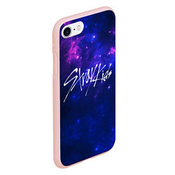 Чехол iPhone 7/8 матовый Stray Kids, цвет: 3D-светло-розовый — фото 2