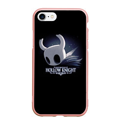 Чехол iPhone 7/8 матовый Hollow Knight, цвет: 3D-светло-розовый