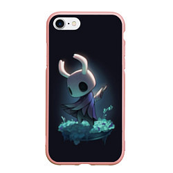 Чехол iPhone 7/8 матовый Hollow Knight, цвет: 3D-светло-розовый