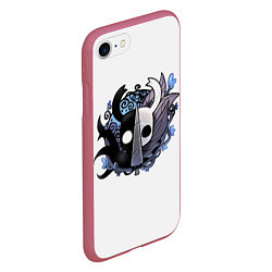 Чехол iPhone 7/8 матовый Hollow Knight, цвет: 3D-малиновый — фото 2