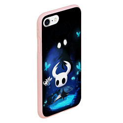 Чехол iPhone 7/8 матовый Hollow Knight, цвет: 3D-светло-розовый — фото 2