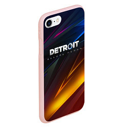 Чехол iPhone 7/8 матовый DETROIT BECOME HUMAN, цвет: 3D-светло-розовый — фото 2