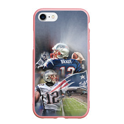 Чехол iPhone 7/8 матовый Brady, цвет: 3D-баблгам