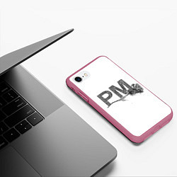 Чехол iPhone 7/8 матовый Payton Moormeier, цвет: 3D-малиновый — фото 2