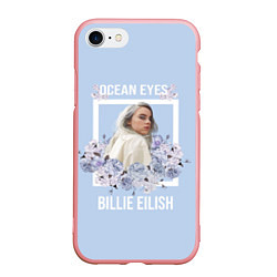 Чехол iPhone 7/8 матовый Billie Eilish, цвет: 3D-баблгам