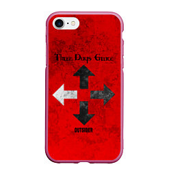 Чехол iPhone 7/8 матовый Three Days Grace