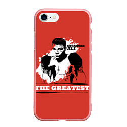 Чехол iPhone 7/8 матовый The Greatest, цвет: 3D-баблгам