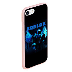 Чехол iPhone 7/8 матовый ROBLOX, цвет: 3D-светло-розовый — фото 2