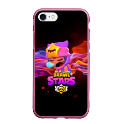 Чехол iPhone 7/8 матовый BRAWL STARS SANDY