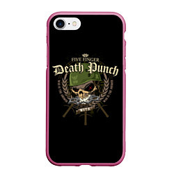 Чехол iPhone 7/8 матовый Five Finger Death Punch