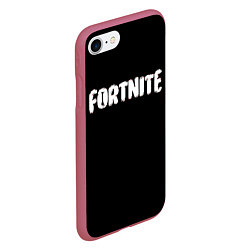 Чехол iPhone 7/8 матовый FORTNITE, цвет: 3D-малиновый — фото 2