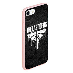 Чехол iPhone 7/8 матовый THE LAST OF US, цвет: 3D-светло-розовый — фото 2