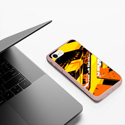 Чехол iPhone 7/8 матовый Bona Fide, цвет: 3D-светло-розовый — фото 2