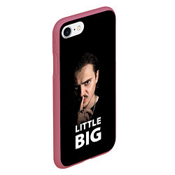 Чехол iPhone 7/8 матовый Little Big: Илья Прусикин, цвет: 3D-малиновый — фото 2