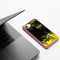 Чехол iPhone 7/8 матовый NILETTO, цвет: 3D-малиновый — фото 2