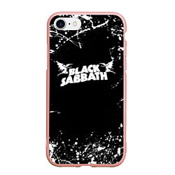 Чехол iPhone 7/8 матовый Black Sabbath