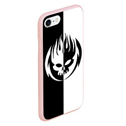 Чехол iPhone 7/8 матовый THE OFFSPRING, цвет: 3D-светло-розовый — фото 2