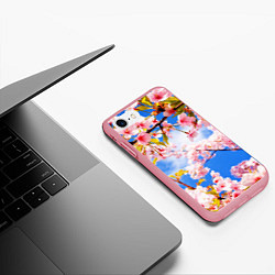 Чехол iPhone 7/8 матовый Сакура, цвет: 3D-баблгам — фото 2